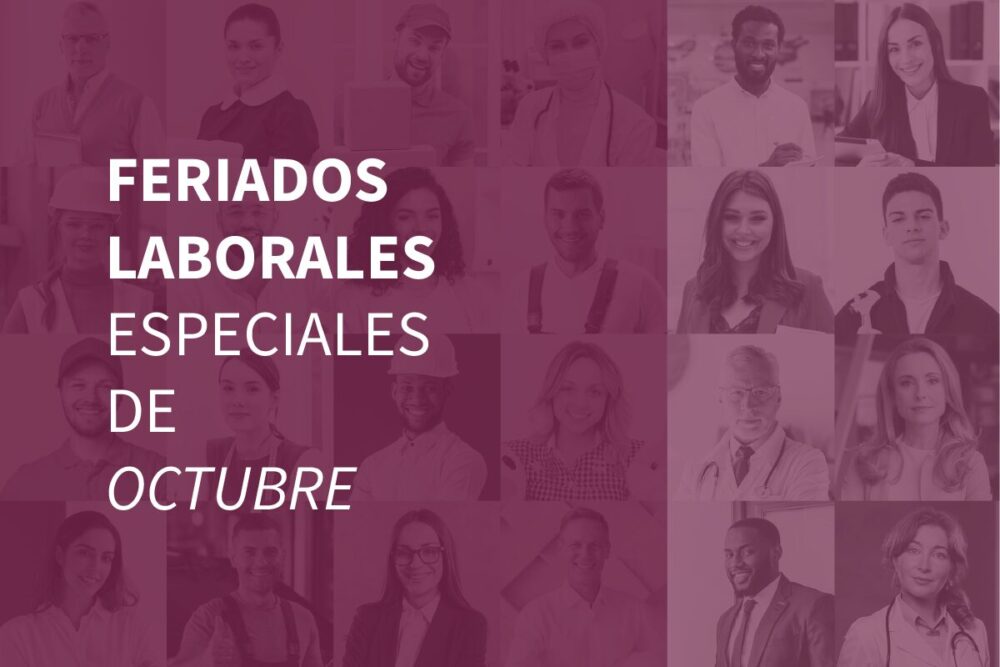 Feriados laborales especiales de Octubre