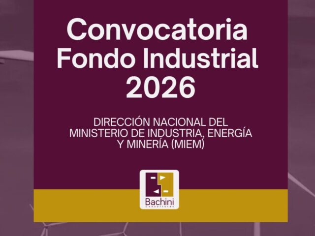 Convocatoria Fondo Industrial 2026